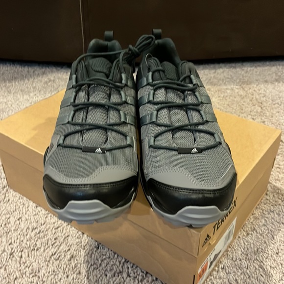 Adidas Terrex AX2R Trail Hiking Shoes Sneakers black grey carbon CM7728 Mens 12 - Picture 7 of 12